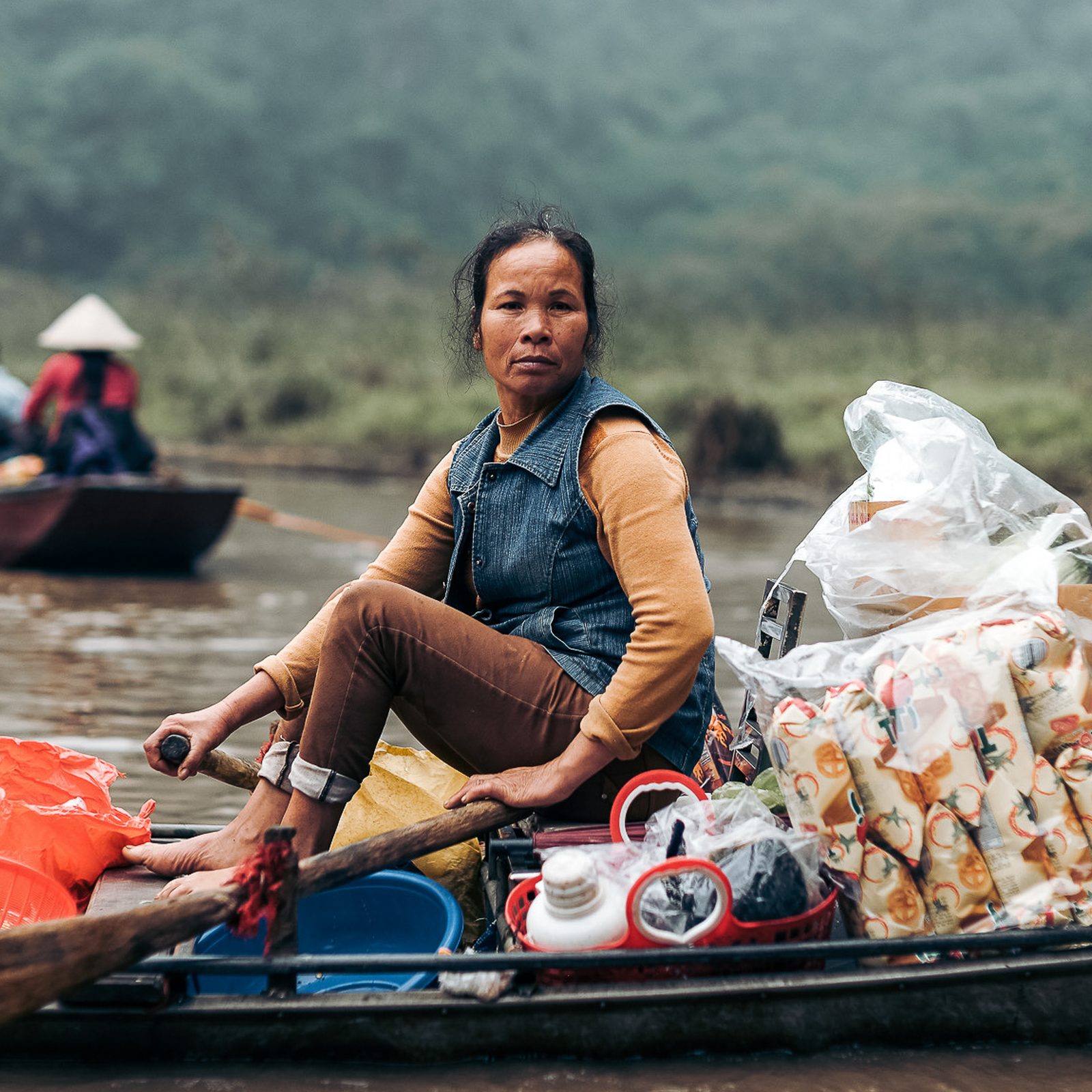La Marchande du Fleuve, L'Ouvrier de son rôle